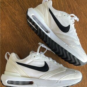 Nike women's White and Black Sneakers